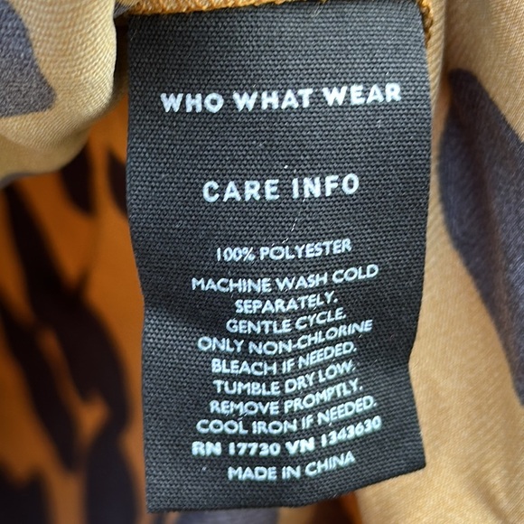 Who What Wear Gold and Black Sheath Midi Dress Size M - Picture 8 of 11